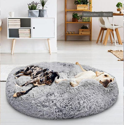 Fluffy Calming Pet Bed for Dogs and Cats
