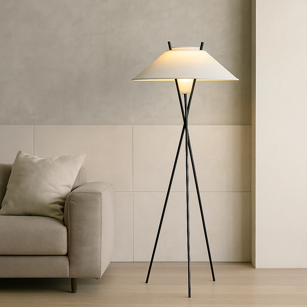 Modern Fabric Shade Floor Lamp – Jubilee