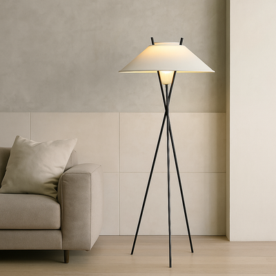 Modern Fabric Shade Floor Lamp – Jubilee