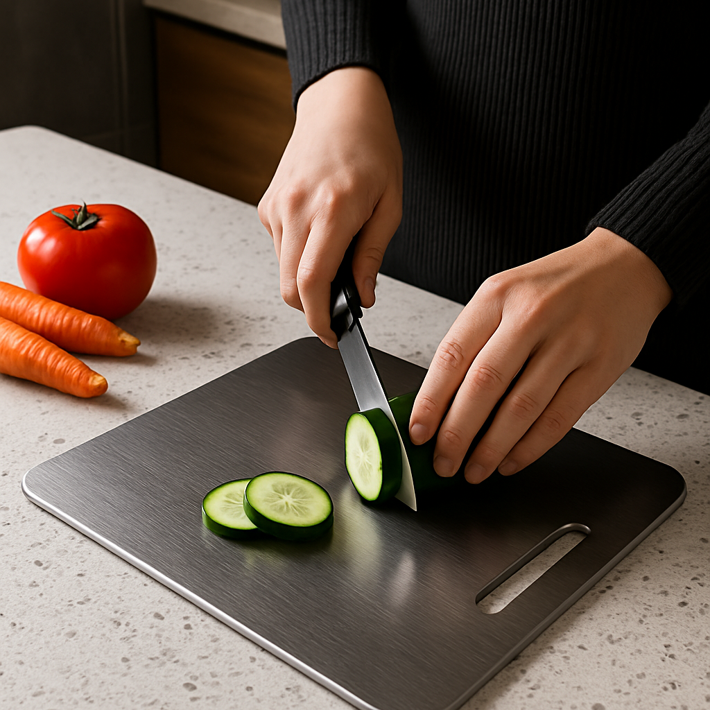 Titanium Kitchen Cutting Board – Hygienic & Durable