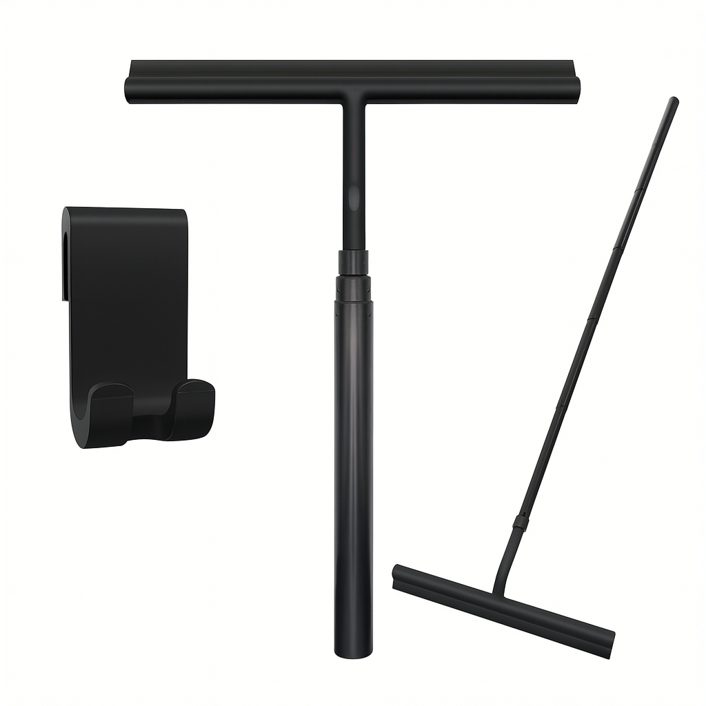 Telescopic Shower Wiper for Easy Wall & Floor Cleaning