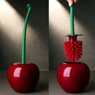Nordic-Style Toilet Brush with Holder