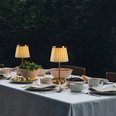 Elegant Rechargeable LED Table Lamp with Touch Control