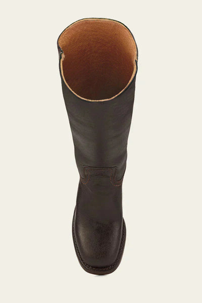 Women’s Genuine Leather Block Heel Boots with Classic Design