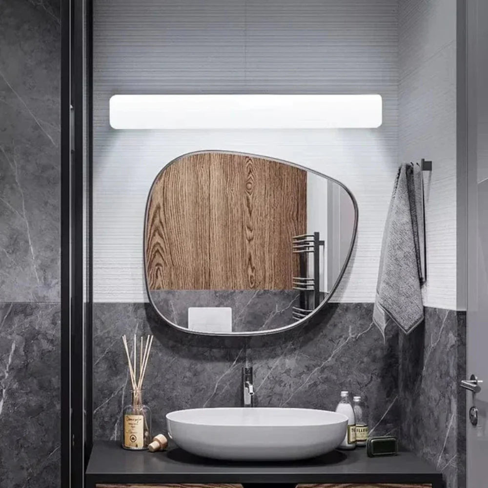 LED Bathroom Mirror Light – Waterproof Wall Fixture