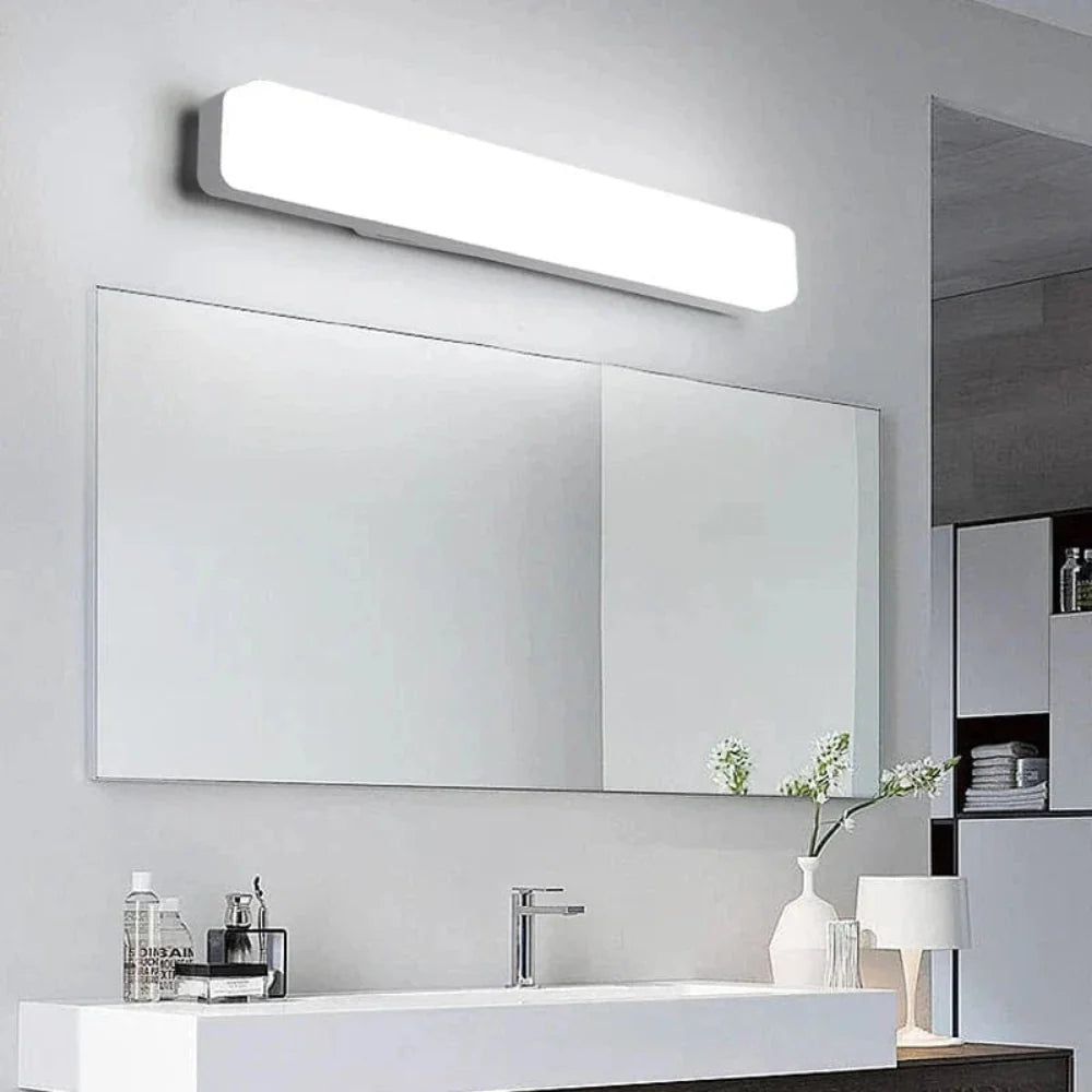 LED Bathroom Mirror Light – Waterproof Wall Fixture