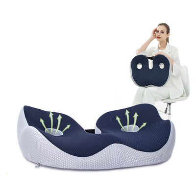 FlexiSeat Adjustable Ergonomic Seat Cushion for Pain Relief