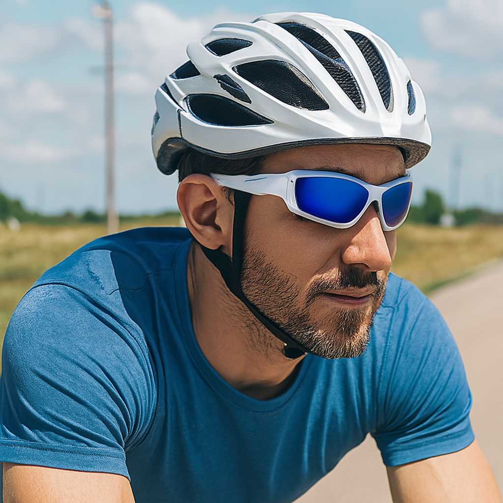 UV400 Polarized Sports Sunglasses for Running, Cycling & Fishing