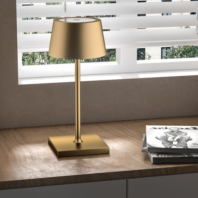 Classic Cordless LED Table Lamp with Touch Dimmer