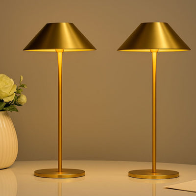 Gold Modern Touch LED Lamp