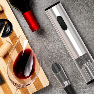 Electric Wine Opener with Foil Cutter