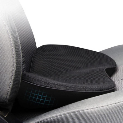 Car Seat Booster Cushion – Memory Foam Height & Comfort Support