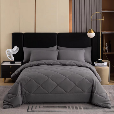 Soft Duvet Cover Set with Cozy Fabric