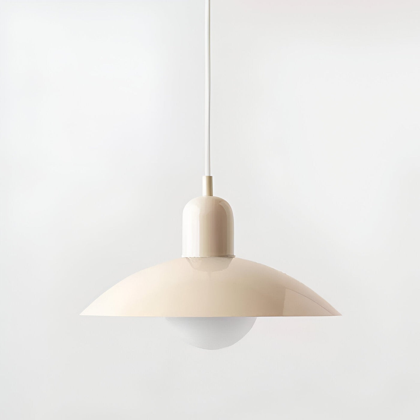 Modern Macaron Bauhaus Pendant Light – Iron Shade