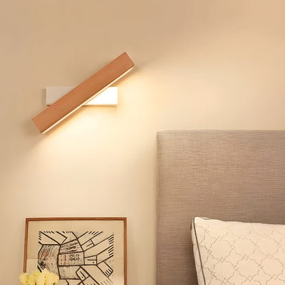 LumeWood - Elegant LED Wooden Wall Light