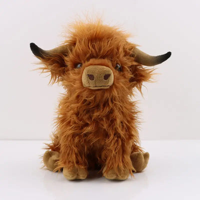 Highland Cow Plush Toy – Soft Cuddly Comforter 25 cm