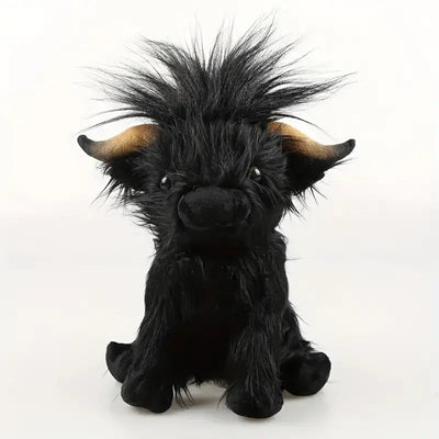 Highland Cow Plush Toy – Soft Cuddly Comforter 25 cm