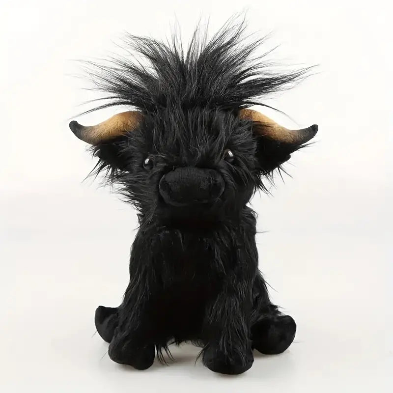 Highland Cow Plush Toy – Soft Cuddly Comforter 25 cm