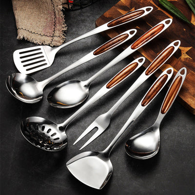 Stainless Steel Kitchen Utensil Set – Durable Cooking Tools