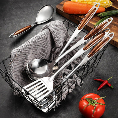 Stainless Steel Kitchen Utensil Set – Durable Cooking Tools
