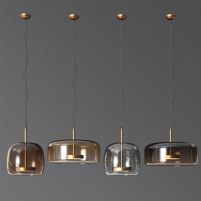 Modern Glass Hotel-Style Pendant Light