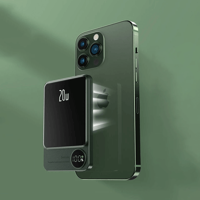 Wireless Magnetic Power Bank with Fast Charging