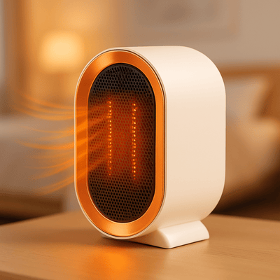 Portable Ceramic Space Heater with Fast Quiet Heating