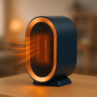 Portable Ceramic Space Heater with Fast Quiet Heating
