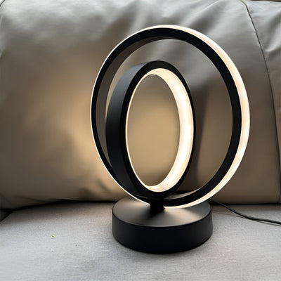 Modern Dimmable Table Lamp – Stylish Metal Design with USB Power