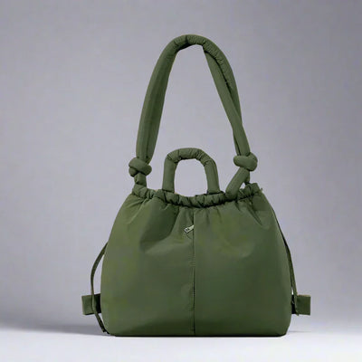 Valentina Women’s Puffer Shoulder Bag – Quilted Crossbody Handbag
