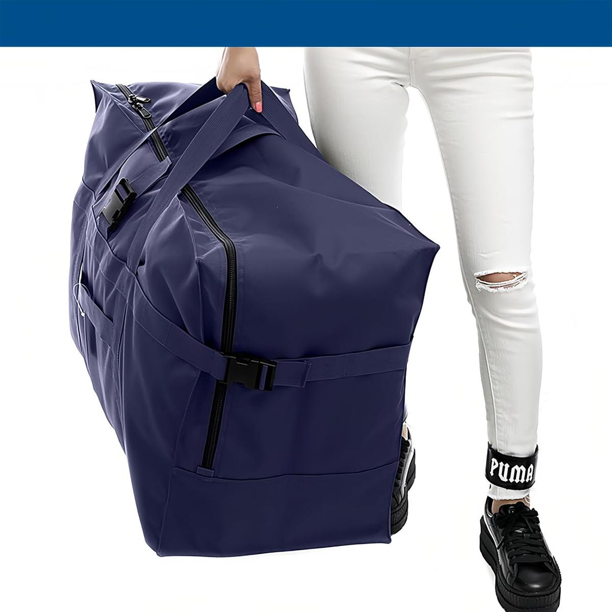 Extra Large 120L Waterproof Duffel Bag – Foldable Travel Gear