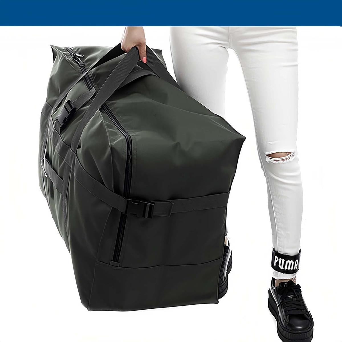 Extra Large 120L Waterproof Duffel Bag – Foldable Travel Gear