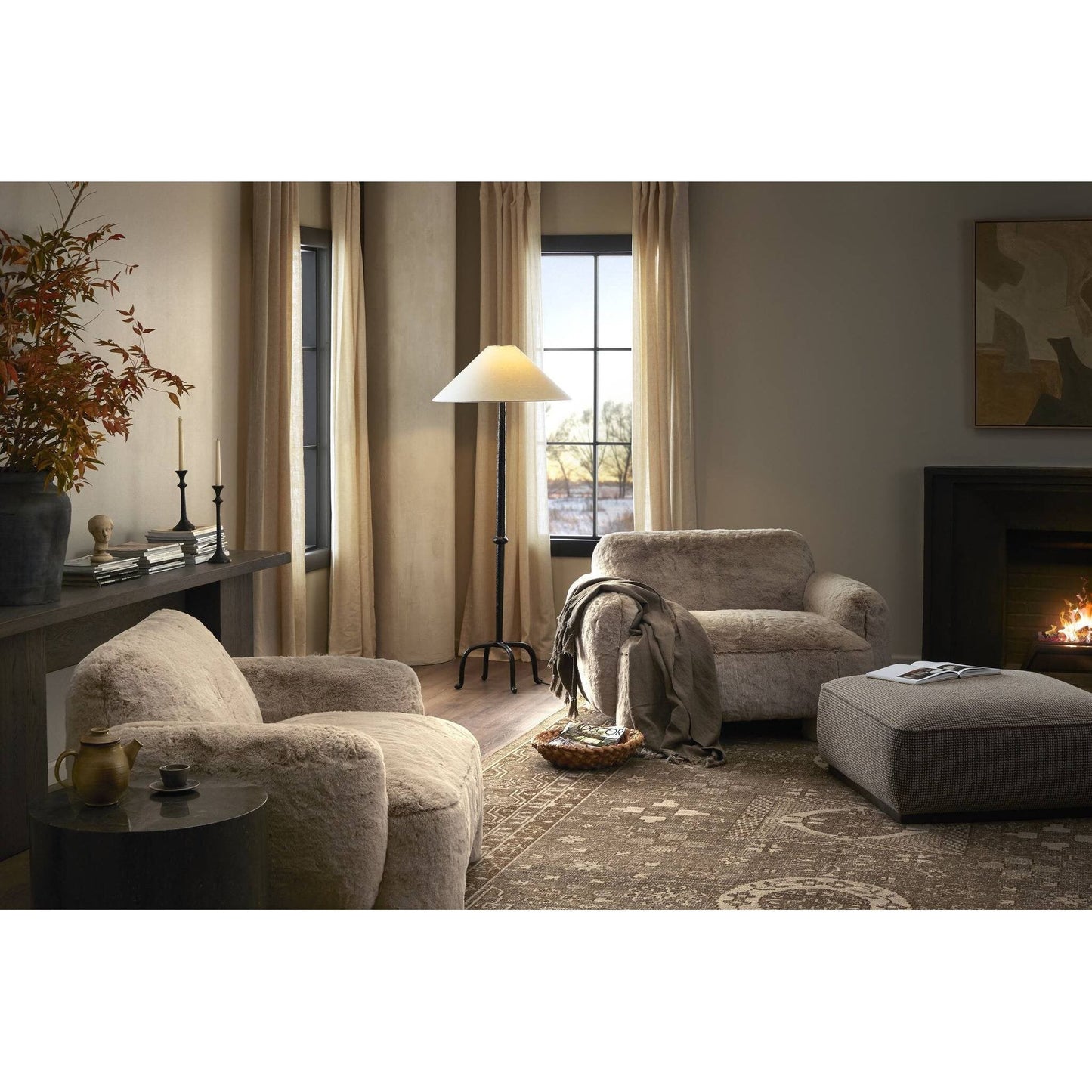 Neville Classic Floor Lamp