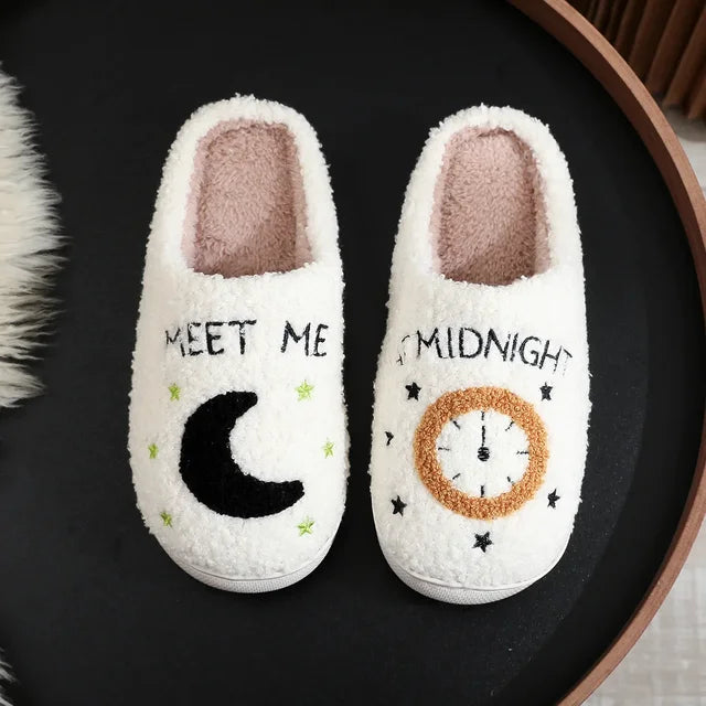Cozy Plush Slippers with Star-Inspired Design – Swift Serenity
