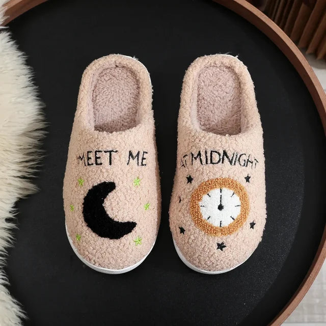Cozy Plush Slippers with Star-Inspired Design – Swift Serenity