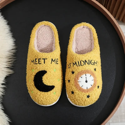 Cozy Plush Slippers with Star-Inspired Design – Swift Serenity