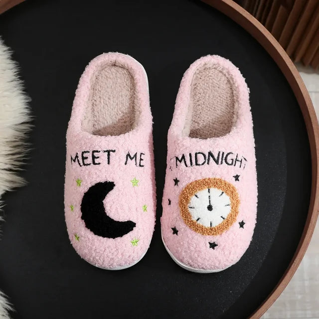 Cozy Plush Slippers with Star-Inspired Design – Swift Serenity