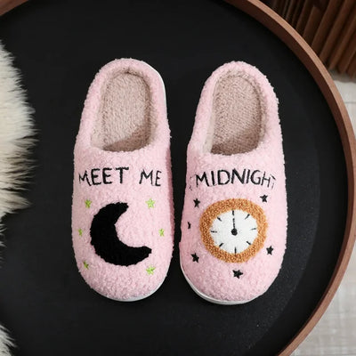 Cozy Plush Slippers with Star-Inspired Design – Swift Serenity