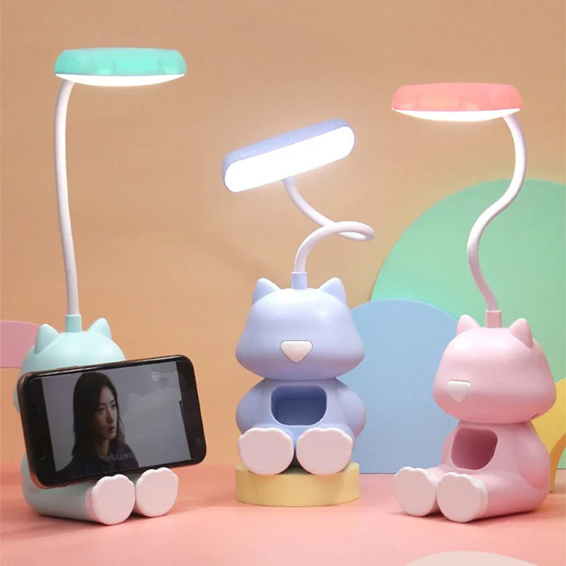 Flexible LED Desk Lamp with Color Adjustment