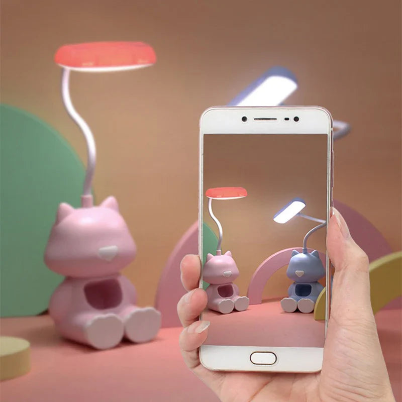 Flexible LED Desk Lamp with Color Adjustment