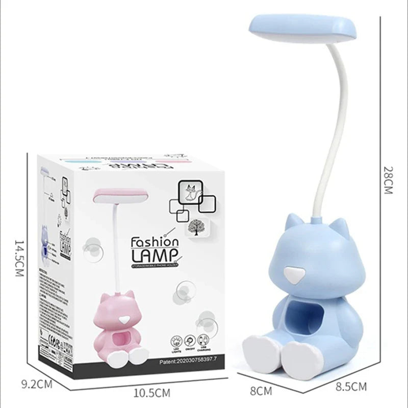 Flexible LED Desk Lamp with Color Adjustment