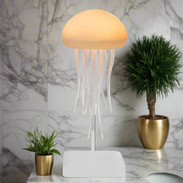 LED Jellyfish Mood Lamp – Color Changing Table Light