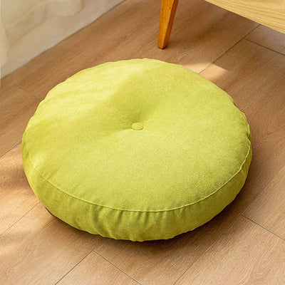 Round Meditation Cushion for Yoga and Relaxation