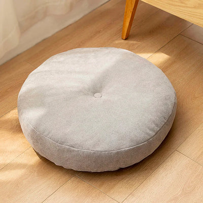 Round Meditation Cushion for Yoga and Relaxation