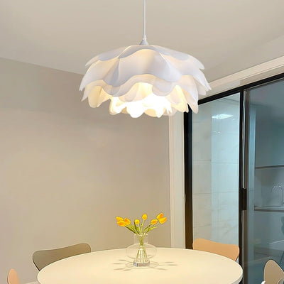 White Flower Pendant Light – LED E27 Modern Ceiling Lamp