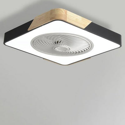 Wireless LED Ceiling Light with Fan Modern