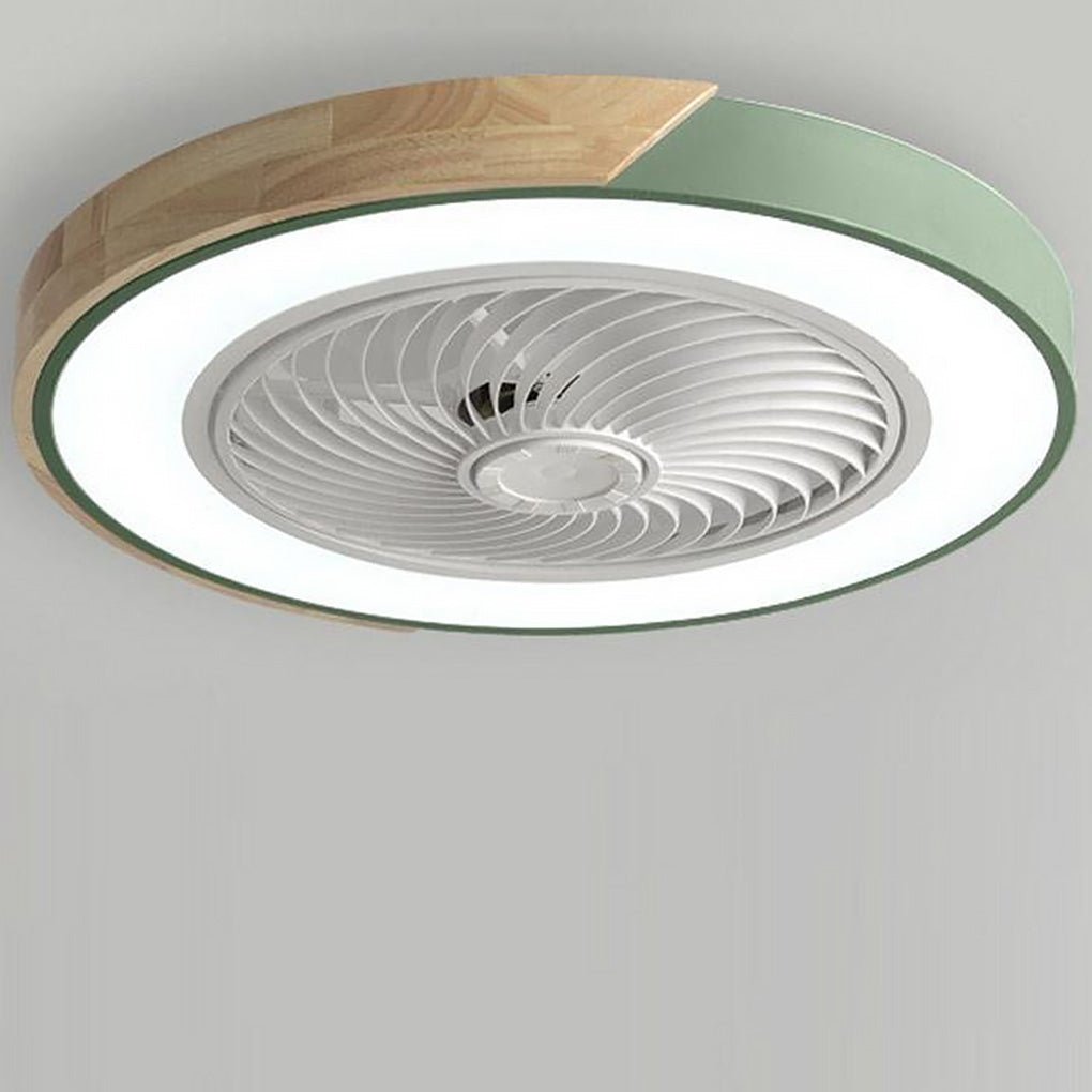 Wireless LED Ceiling Light with Fan Modern