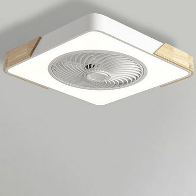 Wireless LED Ceiling Light with Fan Modern