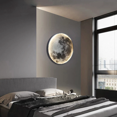 Dimmable Moon Wall Light with Remote Control