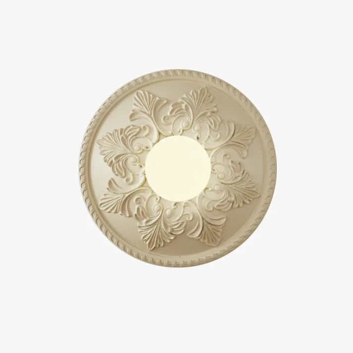 BrewGlow Resin Wall Lamp – Milky Coffee Modern Light Fixture